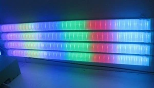 16 Pixels/M full color RGB LED Digital Tube,TM1809 IC,144pcs Led,IP65 with Aluminum Base;DC12V input
