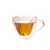 180ml/240ml creative Boronsilicon Heat resistant heart-shaped double wall glass tea cup,coffee cup