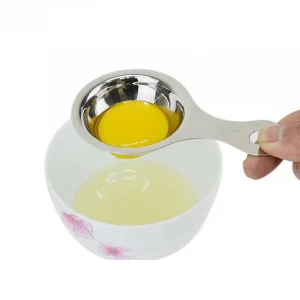 18/10 Stainless Steel Egg Separator Household Egg White and yolk Separator in Egg Tools