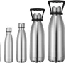1.8L Cola Shape Insulated Flask Stainless Steel Hot and Cold Water Bottle with Handle thermal vacuum FLASK