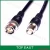 Import 1M Surveillance camera video cable BNC male to female extension cable BNC jumper cable 75-3 RG58 3C-2V from China