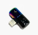 2-in-1 charging and listening capsule shape adaptor converter