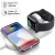 Import 2 in 1 Ultra-thin Qi Wireless Charger Pad Compatible for Samsung /iPhone X/8/8 Plus and Apple Watch Series 2/3 from China