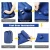 Import 2 Person Wide Inflatable Sleeping Pad Self Inflating Camping Mat Twin Air Bed with Built-in Pump Pillow from China