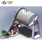 200kg batch wet ball mill with alumina brick lining for enamel glaze milling