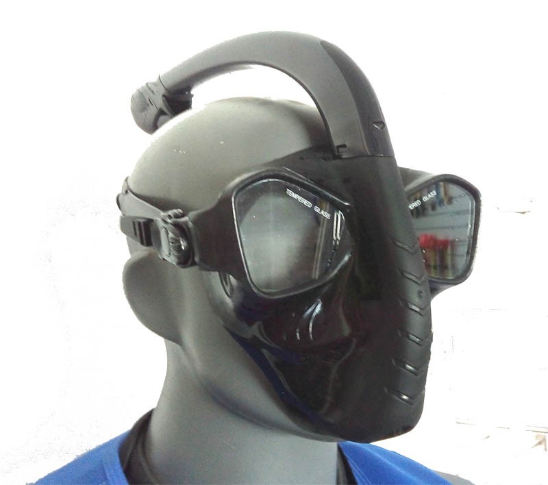 2017 Cool men new style sea sports silicone scuba diving mask snorkeling mask
