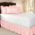 Import 2017 Hot sale popular hotel customizable bed skirt from China