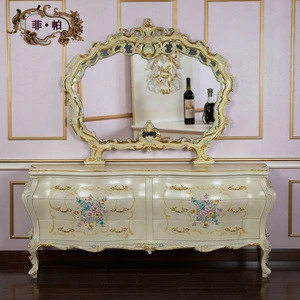 2018 new Italian style bedroom furniture-dressing mirror italian furniture