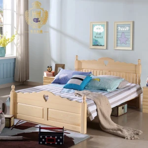 2018  trending product children furniture wooden   single bed