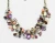 Import 2019 New J design women bib collar trendy bubble fashion necklaces & pendants costume choker chunky Necklace statement jewelry from China