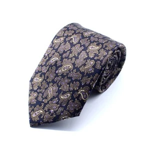 2019 OEM high quality custom logo neck tie wholesale 100% silk tie