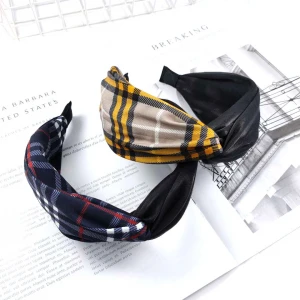 2020 Fall Wholesale Designer Women Vintage Letter Printed Makeup Hair Accessories Hairbands