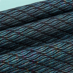 2020 Hot Sale Polyester Spandex Metallic Yarn 3D Woven Fabrics