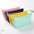 Import 2020 hot selling Custom Logo cosmetic bag PU leather stationery bag makeup pencil case brush organizer beauty bag in stock from China
