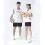 Import 2020 Men&#39;s badminton clothes set sleeveless training sports suit sweat Sublimated Uniforms T-shirt &amp; Shorts table tennis clothes from China