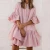 Import 2021 Hot Selling Solid Color Casual Shirt-dress Women High Quality Button Loose Midi Dress from China