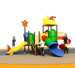 2021 New Model  Kids Park Sand Play  large colorful Play station preschool daycare commercial used outdoor playground equipment