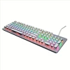 2021 Newest Mechanical switch Colorful LED Backlit Blue tooth keyboard Ergonomics Mechanical Gaming Keyboard