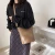 Import 2021 Simple Scarves Bucket Shape Woman Bags Crossbody Bag Sling Shoulder Elegant Ladies Hand Bag from China