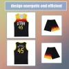 2021 UTAH Kids Basketball Uniform Latest Design Sublimation Student Basketball Jerseys