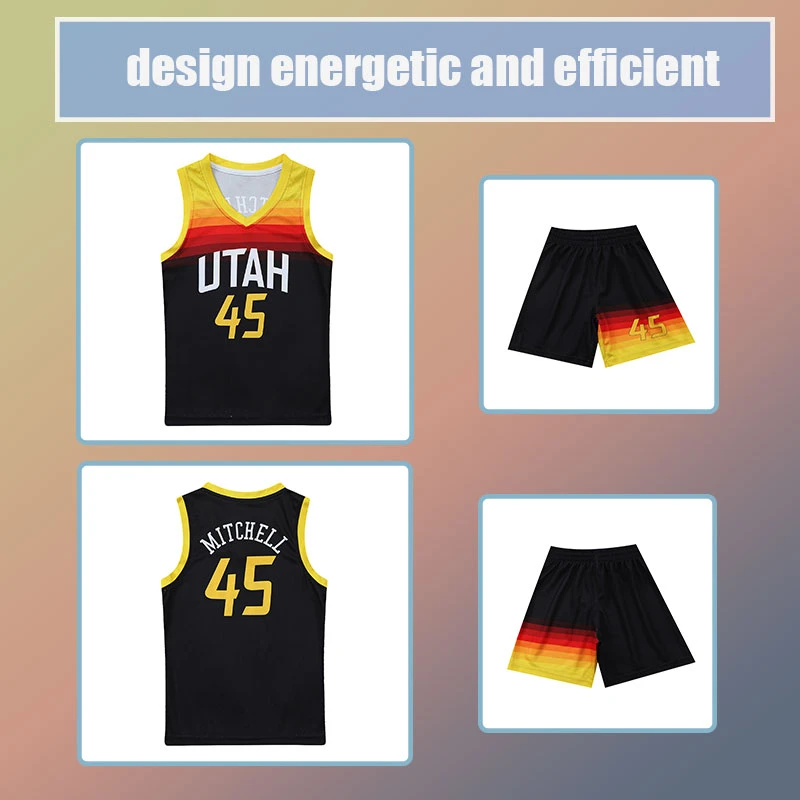 Last Design Fashion Sublimation Youth Basketball Wear Uniform