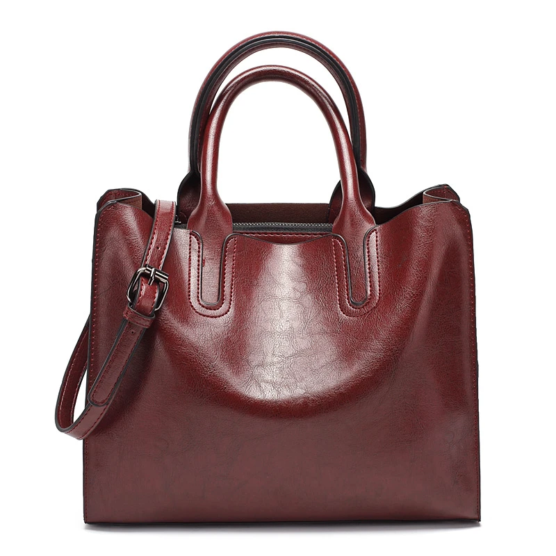 2021 wholesale luxury large vegan pu leather ladies handbag cheaper price crossbody shoulder retro tote bags for women