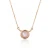 Import 2021 women fashion accessories sterling silver 18 k plated 24k gold necklace jewelry from China
