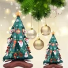 2024 58*120cm Standing Christmas Tree  Balloons Aluminum Film Balloon For Merry Christmas Toy Decoration Party Scene Arrangement