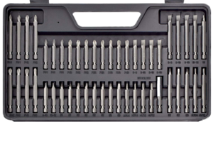 208 Piece Screwdriver Bit Set, High Grade Carbon Steel, Includes Hard-to-Find Security Bits with high quality