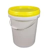 20L wholesale hot sale round plastic bucket / pail/ barrel / drum for oil and paint with lid and metal handles
