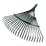 22 tine or teeth  types  grass retractable plastic garden rake or agriculture farming rake  use for sweeping leaves