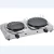 Import 2500W Stainless steel double burner electric hot plate from China