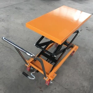 250kg 500kg 0.9m electric cylinder hydraulic scissor platform lift table