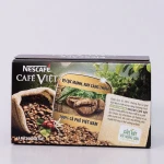 288g paper bax packing 2 in 1 Instant coffee, iced black coffee Vietnamese products black coffee for sale