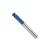 Import 2flutes 4 flutes hrc68 blue coating end mill carbide cutter from koves flat endmill from China