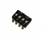 2P factory direct export 2.54mm DIP Patch Toggle Switch dip switch