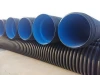 300 400mm SN8 double wall corrugated HDPE plastic culvert pipe for rain water drainage
