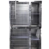304 steel large cat cages for vet clinic animal hospital veterinary foster cages 2 layer cat inhabit cat carrier animal cage