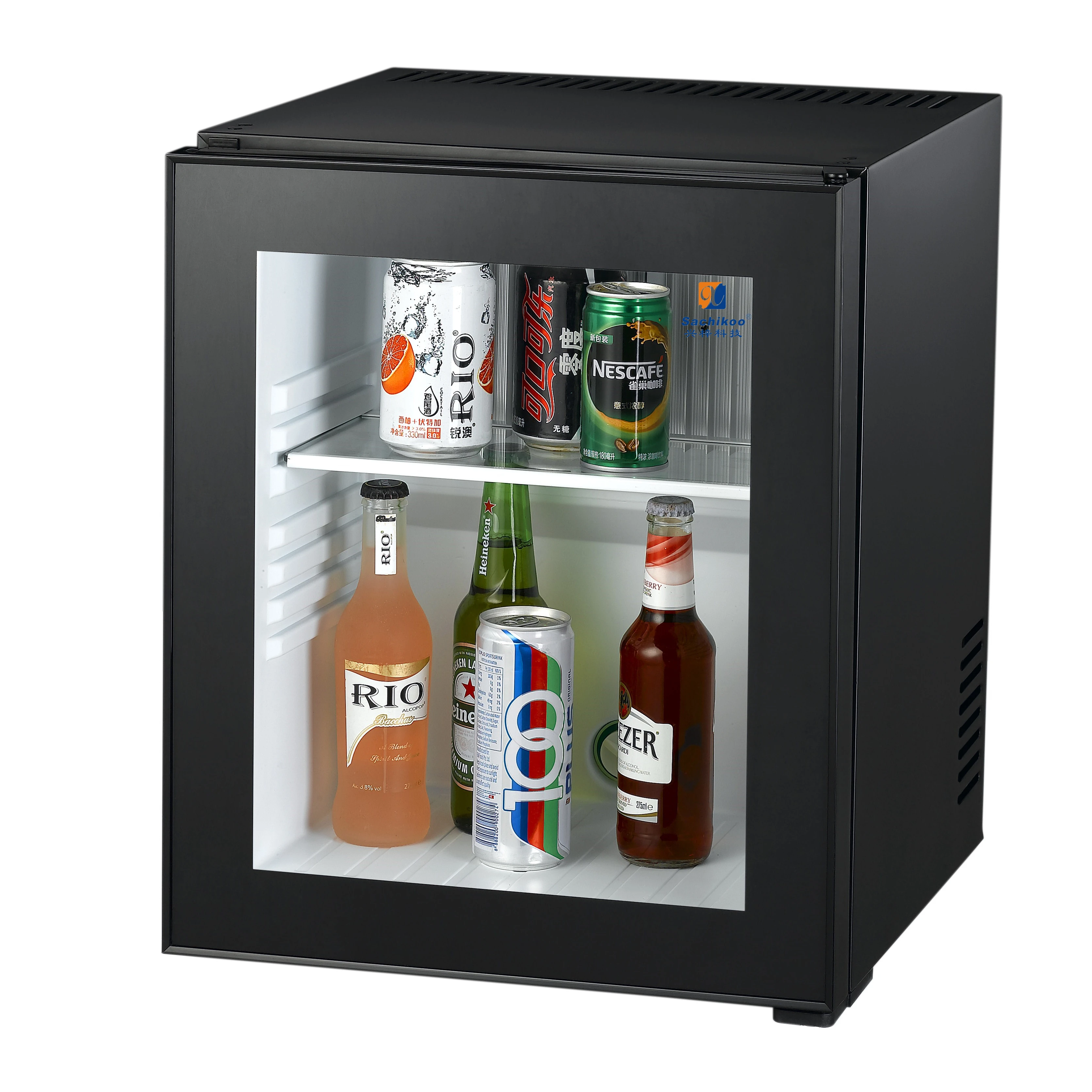 30L Hotel and home use mini bar fridge, small refrigerator