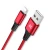 Import 3.5A Nylon braided Micro lightn Type C 3 in 1 data charging phone usb cable from China