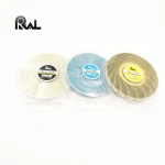 36 yard 1 roll Blue/Yellow/White Human Hair Extension Tape Roll 1cm Lace Front Wig Adhesive Tape for Tape in Hair Extensions