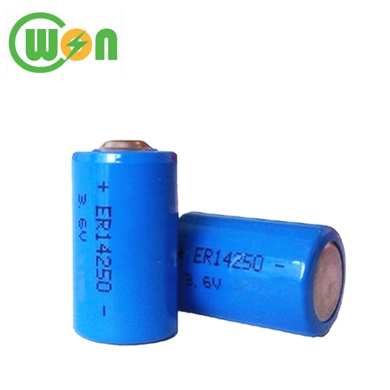 3.6v 1200mAh er14250 1/2 aa size li-socl2 lithium battery