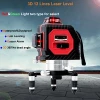 3D 12 2D 8 Lines Green Red Lines Flageship Upgrade Decoration 360 Rotary Wall Multi Line Automatic Self-Leveling Laser Level