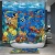 Import 3d print polyester custom shower curtain from China