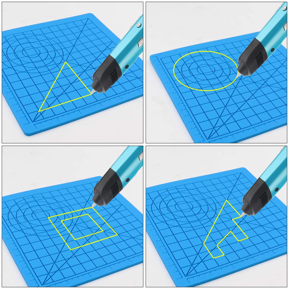 Buy 3d Printing Pen Design Mat Magic Drawing Pad Silicone Drawing Mat ...