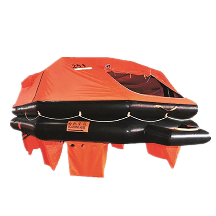 Buy 4 To 25 Passagers Self-inflatable Life Raft For Marine Safety from ...