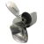 Import 40-50HP  12X13  water boat propeller Mathed JOHNSON STAINLESS STEEL   OUTBOARD marine  PROPELLER from China