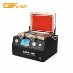 408 LCD touchscreen repair device Laminating Debubbler One Machine manual lock laminator equipment