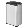42L 11Gallon Big Metal Stainless Auto Motion Sensor Trash can Dust Garbage Waste Bin  Touchless Kitchen office furniture large