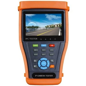 4.3 inch Touch Screen CCTV AHD IP Camera Tester, IP CCTV test monitor with PTZ/POE